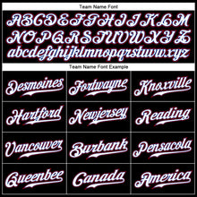 Charger l&#39;image dans la galerie, Custom Black White-Red Authentic Baseball Jersey
