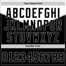 Загрузить изображение в средство просмотра галереи, Custom Black Black-Gray 3D Pattern Design Multicolor Authentic Baseball Jersey
