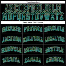 Загрузить изображение в средство просмотра галереи, Custom Black Teal-Old Gold Authentic Drift Fashion Baseball Jersey
