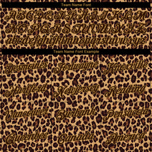 Загрузить изображение в средство просмотра галереи, Custom Brown Brown-Old Gold 3D Pattern Design Leopard Performance T-Shirt
