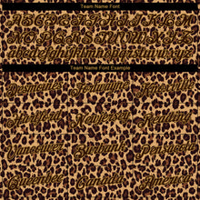 Load image into Gallery viewer, Custom Brown Brown-Old Gold 3D Pattern Design Leopard Performance T-Shirt
