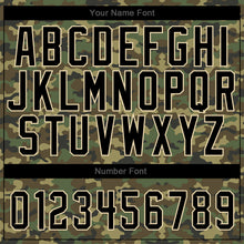 Laden Sie das Bild in den Galerie-Viewer, Custom Camo Black-City Cream Authentic Salute To Service Baseball Jersey
