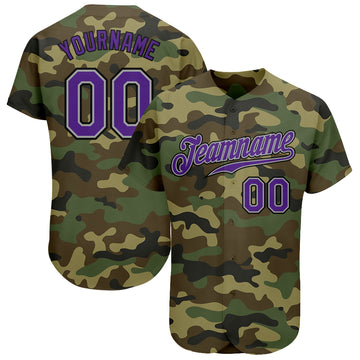 Women's Summer Camouflage Patch Embroidered Baseball Jersey Two