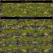 Laden Sie das Bild in den Galerie-Viewer, Custom Stitched Camo Green-Gold Sports Pullover Sweatshirt Salute To Service Hoodie
