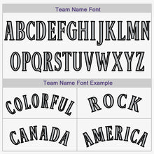 Load image into Gallery viewer, Custom White Purple Pinstripe Black-Gray Baseball Jersey
