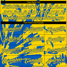 Загрузить изображение в средство просмотра галереи, Custom 3D Pattern Design Ukraine Sunflower Nightingale Authentic Baseball Jersey
