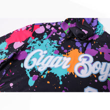 Load image into Gallery viewer, Custom Stitched Splashes Graffiti Pattern White-Light Blue 3D Sports Pullover Sweatshirt Hoodie
