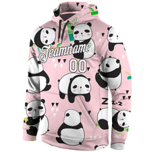 Загрузить изображение в средство просмотра галереи, Custom Stitched Graffiti Pattern White-Black 3D Panda Sports Pullover Sweatshirt Hoodie
