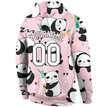 Загрузить изображение в средство просмотра галереи, Custom Stitched Graffiti Pattern White-Black 3D Panda Sports Pullover Sweatshirt Hoodie
