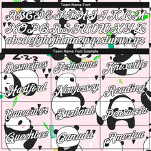 Загрузить изображение в средство просмотра галереи, Custom Stitched Graffiti Pattern White-Black 3D Panda Sports Pullover Sweatshirt Hoodie
