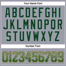 Load image into Gallery viewer, Custom Gray Green-Gold Authentic Drift Fashion Baseball Jersey
