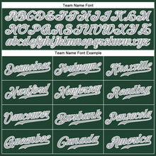 Load image into Gallery viewer, Custom Green Gray-White Authentic Baseball Jersey

