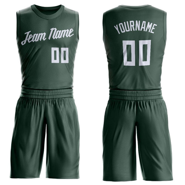 Cheap Custom Hunter Green White Old Gold-Black Authentic Throwback  Basketball Jersey Free Shipping – CustomJerseysPro