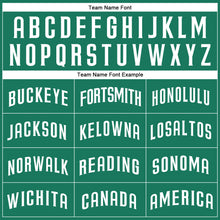 Laden Sie das Bild in den Galerie-Viewer, Custom Kelly Green White Authentic Baseball Jersey
