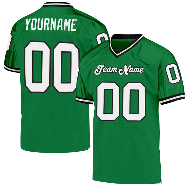 custom black eagles jersey
