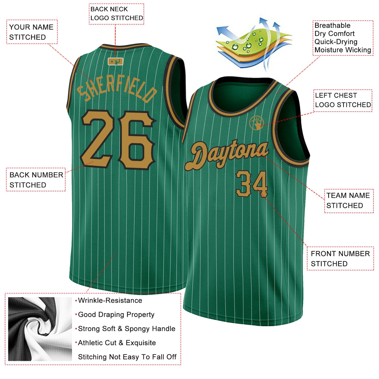 Milwaukee bucks city edition basketball jersey Vector Image