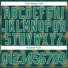 Charger l&#39;image dans la galerie, Custom Stitched Kelly Green Kelly Green-White Christmas 3D Sports Pullover Sweatshirt Hoodie
