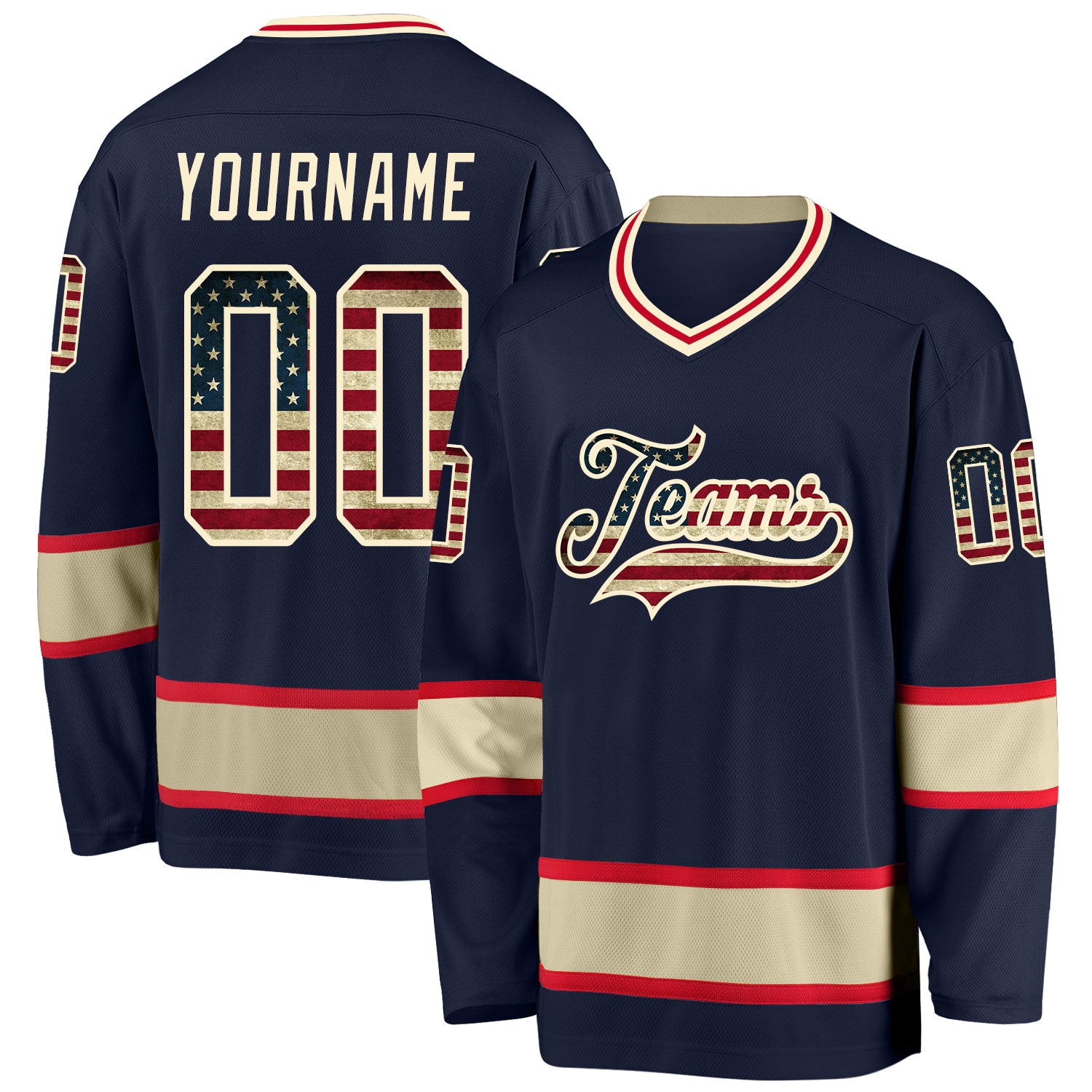New York Islanders Personalized NHL Gradient All Over Print Hoodie T-Shirt