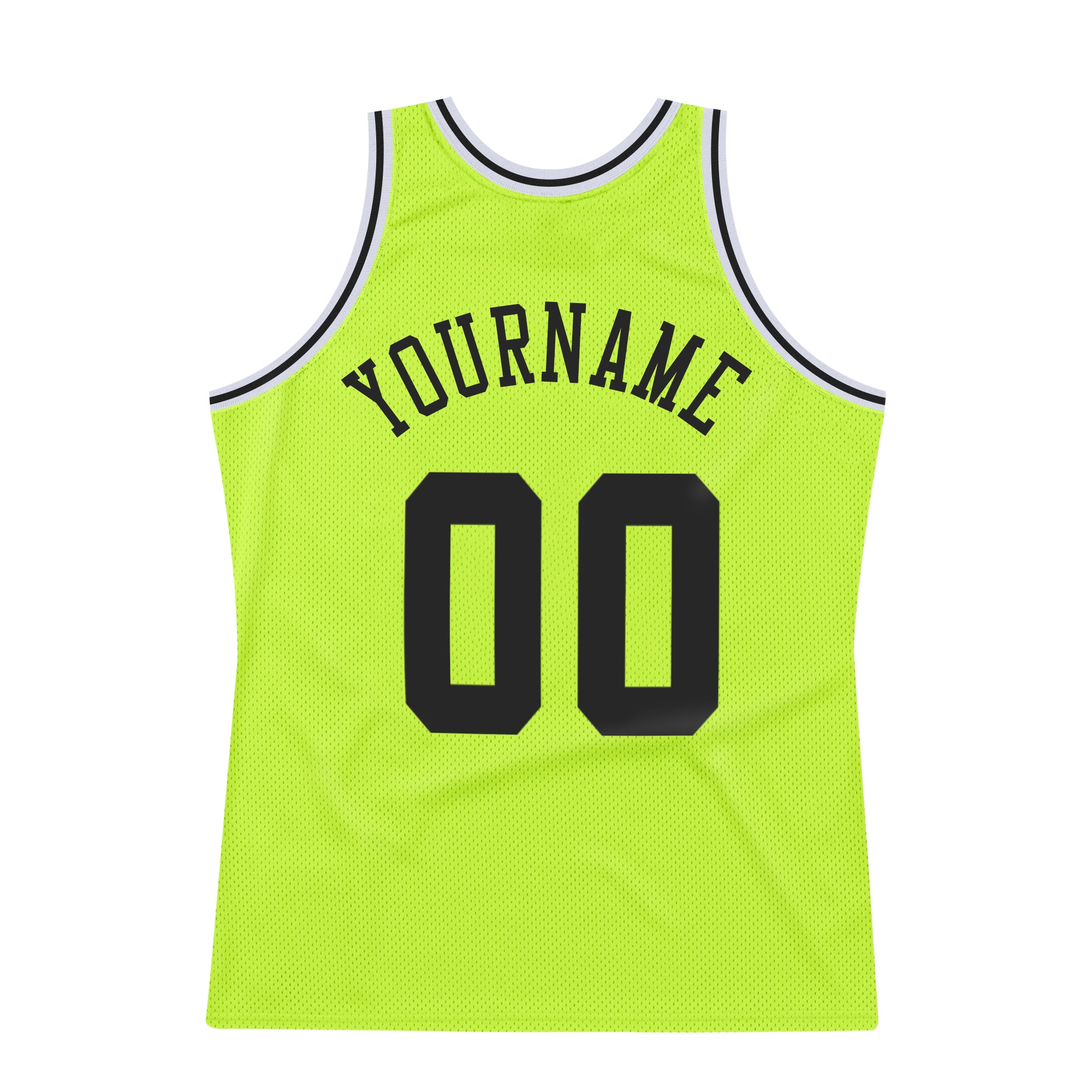 Sale Build White Basketball Navy Rib-Knit Jersey Neon Green –  CustomJerseysPro