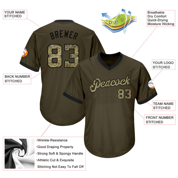 Sale Build Black Baseball Authentic Olive Salute To Service