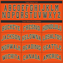 Load image into Gallery viewer, Custom Orange Black-Old Gold Performance T-Shirt
