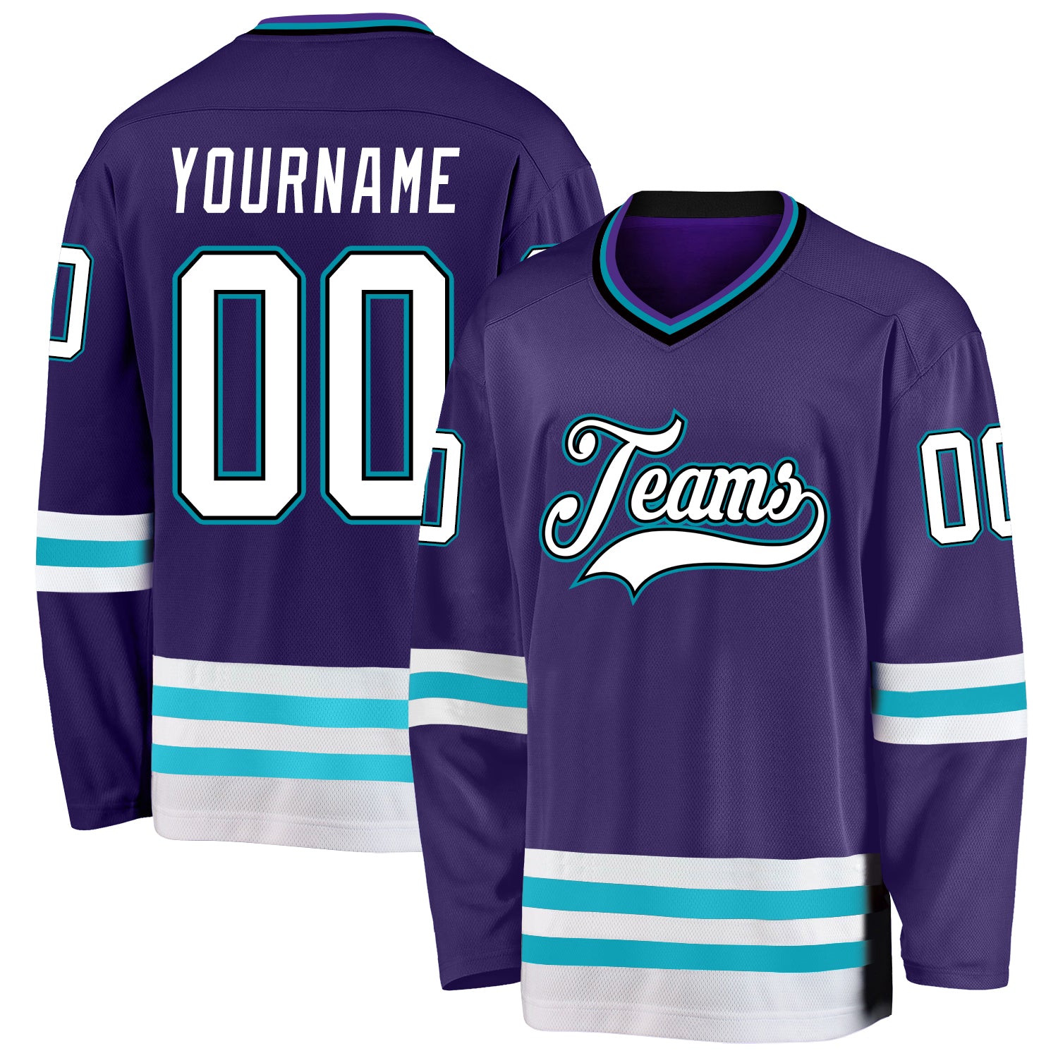 Personalized Crown Royal Purple Hockey Jersey