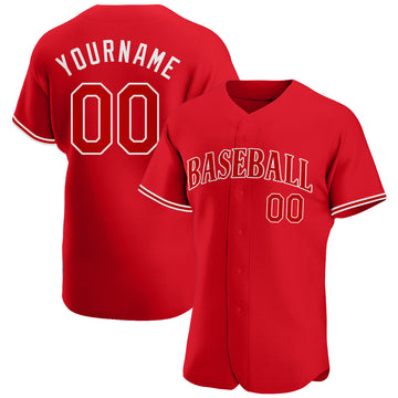 Custom Red Baseball Jerseys Women's Men's Youth – Tagged Seattle