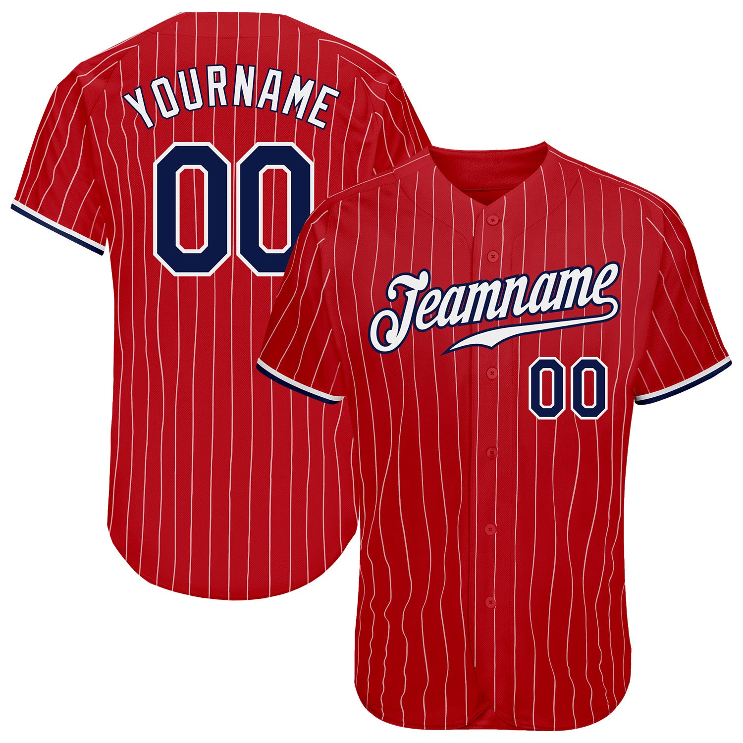 red white and blue baseball uniforms