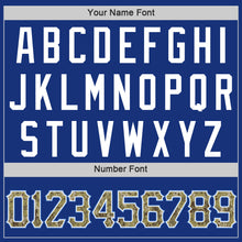Load image into Gallery viewer, Custom Royal Camo-Light Blue Authentic Throwback Basketball Jersey
