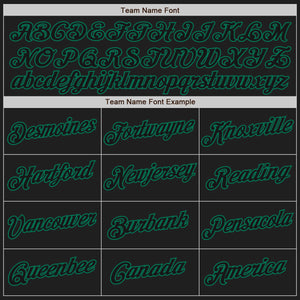 Custom White-Black Kelly Green Authentic Split Fashion Baseball Jersey