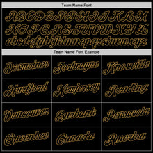 Загрузить изображение в средство просмотра галереи, Custom Stitched Aqua Black-Old Gold Split Fashion Sports Pullover Sweatshirt Hoodie
