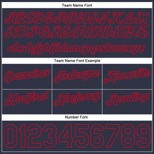 Custom White Navy-Red Authentic Throwback Split Fashion Basketball Shorts