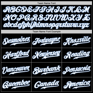 Custom Black White-Purple Authentic Split Fashion Baseball Jersey