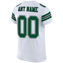 Laden Sie das Bild in den Galerie-Viewer, Custom White Gotham Green-Black Mesh Authentic Football Jersey
