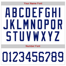 Load image into Gallery viewer, Custom White Royal-Red Authentic Baseball Jersey
