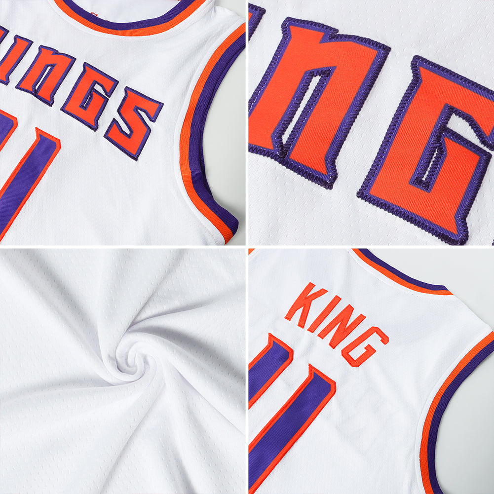 Sale Build Red Basketball Royal Rib-Knit Jersey White – CustomJerseysPro