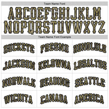 Load image into Gallery viewer, Custom White Camo-Gray Authentic Throwback Basketball Jersey
