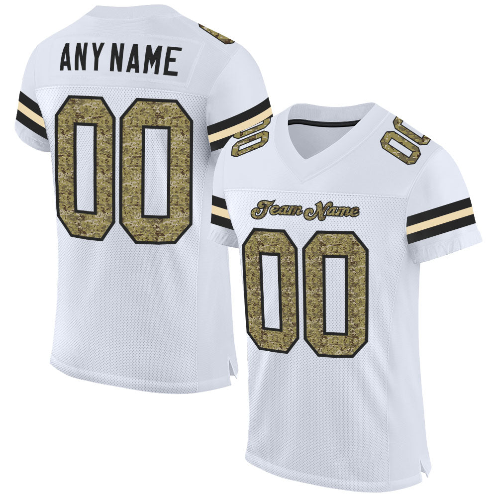 Camo football jersey deals